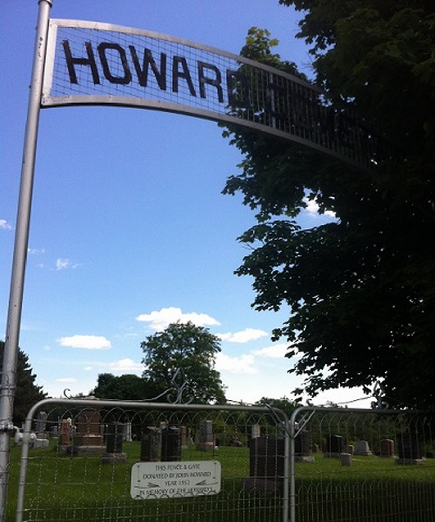 Howard Cemetery, Foresters Falls